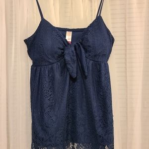 Lace tank